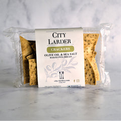 Pita Crisps, Olive Oil & Sea Salt