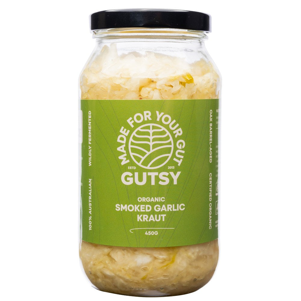 Organic Smoked Garlic Kraut
