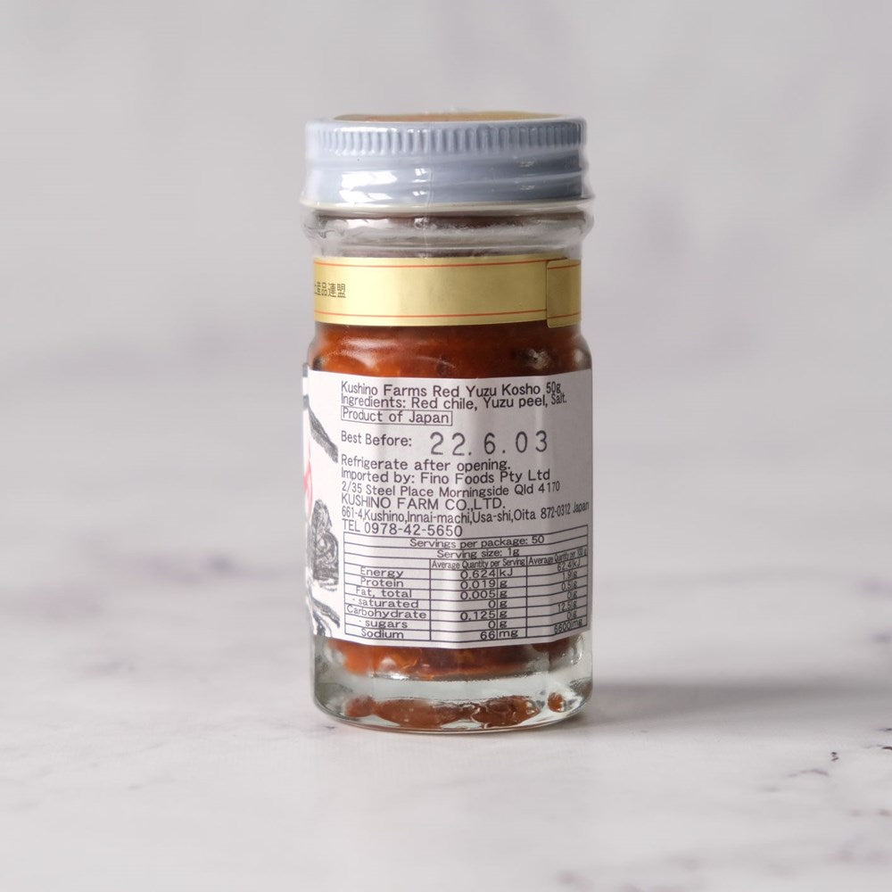 Yuzu Kosho-Red - 50g